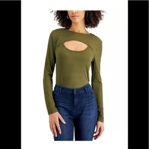 Planet gold bodysuit. Size XS